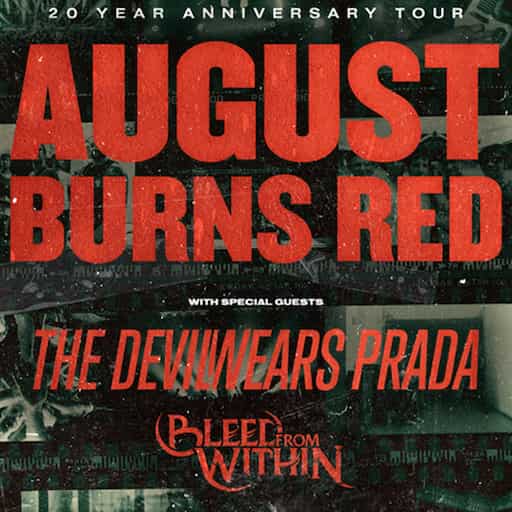 August Burns Red in West Palm Beach