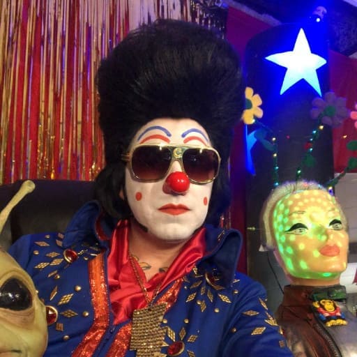 Clownvis Presley concerts in West Palm Beach.