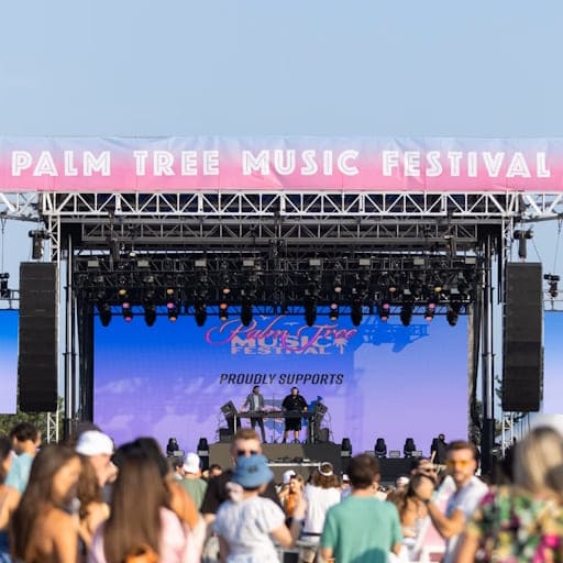 Palm Tree Music Festival concerts in West Palm Beach.